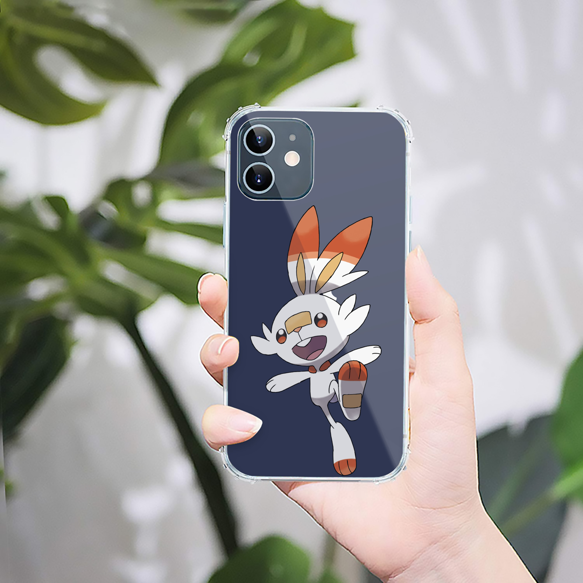 （画像用） ポケットモンスター Pokémon 【iPhone 12シリーズ対応】透明スマホケース（クリアソフトケース）